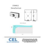 CPH400LD  2-5/8"x 6-1/8 Deadthrow Corner Lock